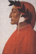 Sandro Botticelli, Portrait of Dante Alighieri (mk36)